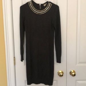 Michael Kors Grey Sweater Dress